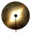 Large Brass Sol Wall Lamp by Sami Kallio for Konsthantverk For Sale