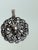 Vintage Mid Century Modern Hans Hansen 925 Sterling Silver Filigree Pendant Necklace, Denmark 1960s For Sale In New York - Image 6 of 10