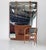 1940s Mid-Century Mirror Console in Walnut, Italy, 1940s For Sale - Image 5 of 6