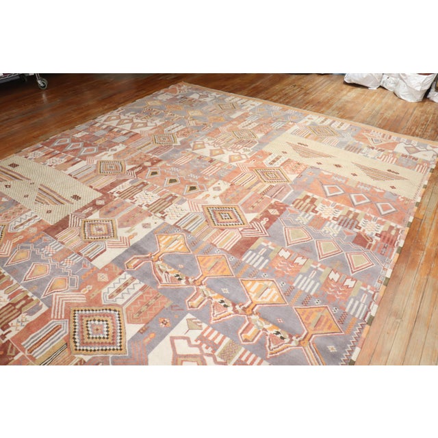 Vintage Oversize Moroccan Rug For Sale - Image 12 of 12