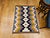 Vintage Navajo Rug, Eye Dazzler Pattern, Wool & Cotton, Native American Wall Art, 3x4 For Sale - Image 9 of 12