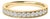 14K Yellow Gold 1/2 Cttw Round Diamond Milgrain Wedding Band, Size 5.5 For Sale