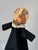 Folk Art Folk Art Hand Puppet With Hand-Carved Paper Mâché Head For Sale - Image 3 of 6