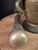 18th C Antique Solid Brass Mortar Pestle Set Heavy 15lb Judaica Apothecary For Sale In Boston - Image 6 of 17