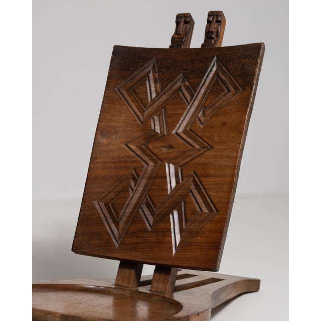Mid 20th Century African Accent Chair For Sale - Image 10 of 11