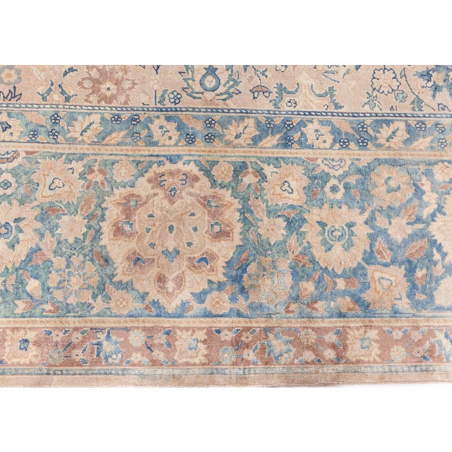 Delicately Rendered Antique North Indian Rug For Sale - Image 4 of 8