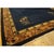 1920s Large Size Blue Solid Open Field Antique Peking Chinese 11' 9"x 17' 3" Rug For Sale - Image 4 of 9