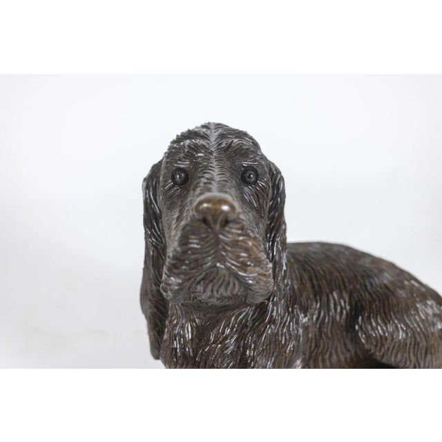 Black Forest Style Carved Basswood Dog, 1900 For Sale - Image 5 of 9
