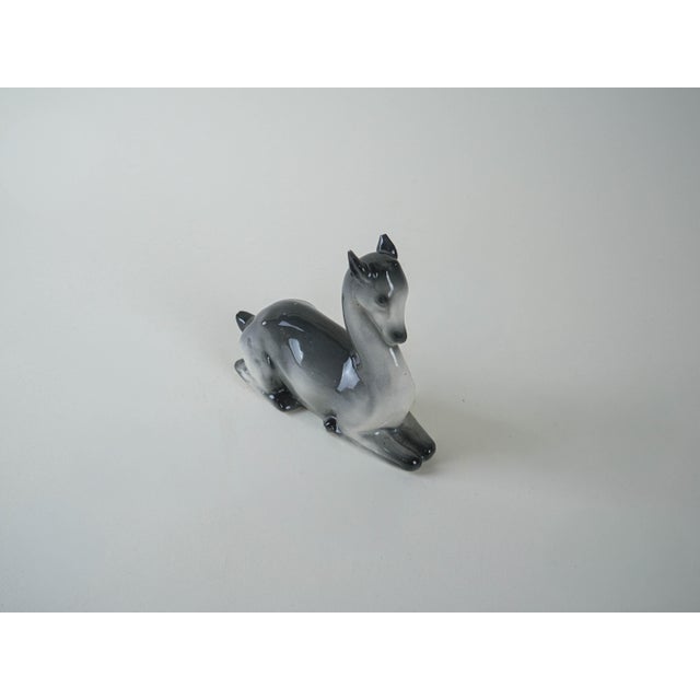 Danish Ceramic Deer Figurine, 1970s For Sale - Image 10 of 12