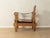 Vintage Brutalist Safari Armchair For Sale - Image 8 of 8