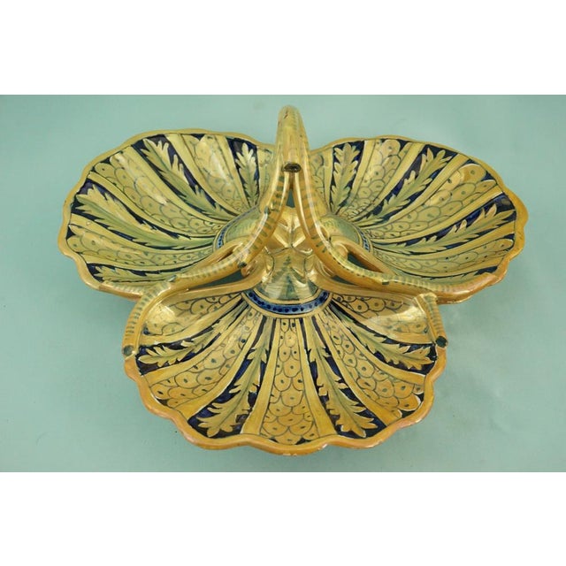 Gold Centerpiece fro Della Robbia and Tadino, 1930s For Sale - Image 8 of 18
