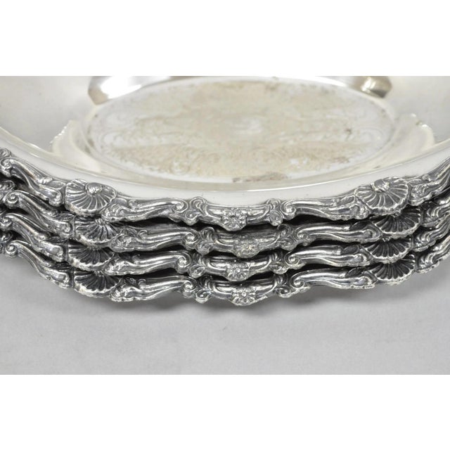 Vintage Victorian Style Silver Plated Ova Trinket Serving Dish (C) For Sale - Image 15 of 16