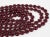 Angela Caputi Red Bordeaux Resin Multi-Strand Choker Necklace For Sale - Image 9 of 9