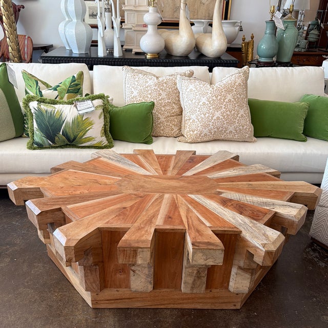 Tan Gino Coffee Table Mike Diaz For Sale - Image 8 of 11