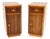 Vintage Walnut Bedside Tables by Neil Morris, 1950s, Set of 2 For Sale