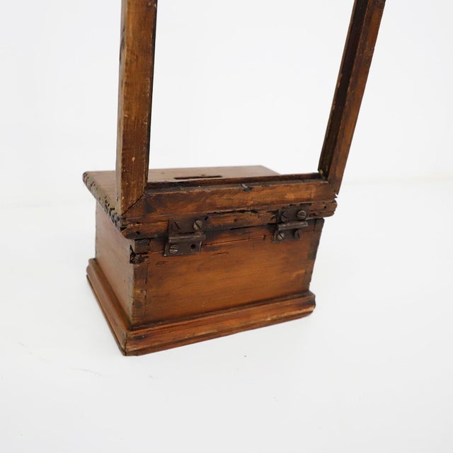 Early 20th Century Mexican Alms Box For Sale - Image 4 of 5