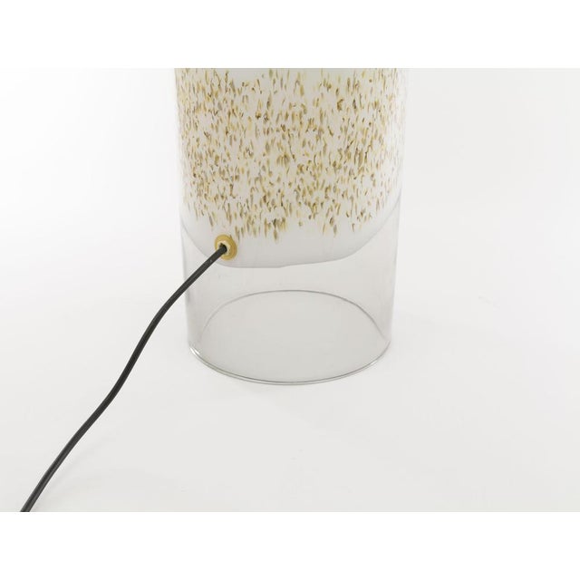 Glass Italian Handblown Glass Table or Floor Lamp, 1970s For Sale - Image 7 of 10