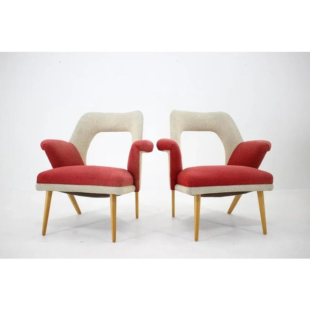 Set of Mid-Century Armchairs, 1960s For Sale - Image 4 of 10