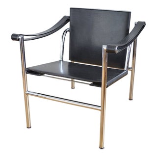 LC1 Armchair by Le Corbusier for Cassina, 1970s For Sale