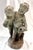 Gray Vintage Mid-Century Neoclassical Weathered Concrete 18" Cherub Fountain Sculpture For Sale - Image 8 of 16