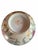 Vintage Chinese Porcelain Fruit & Floral Bowl | Hand-Painted Famille Rose Style Centerpiece Bowl For Sale - Image 10 of 10