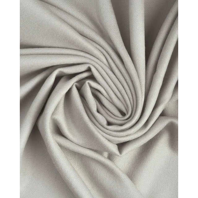 Baby Alpaca Throw in Gray Dove For Sale - Image 4 of 6