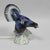 Black Art Deco Porcelain Bird Lamp, 1940s For Sale - Image 8 of 8