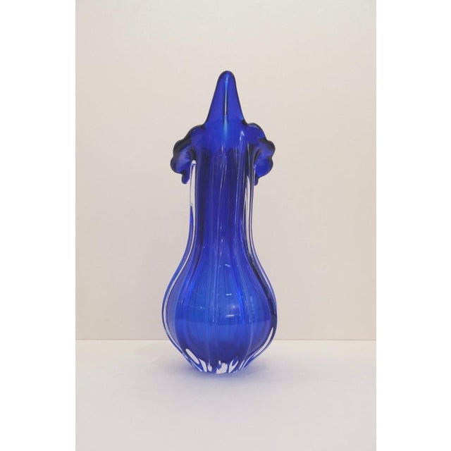 Blown Glass Vase by Egermann, 1970 For Sale - Image 4 of 6