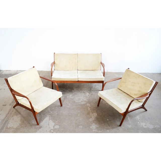 A true highlight for lovers of iconic mid-century design! this original set by adrian pearsall for craft associates (model...