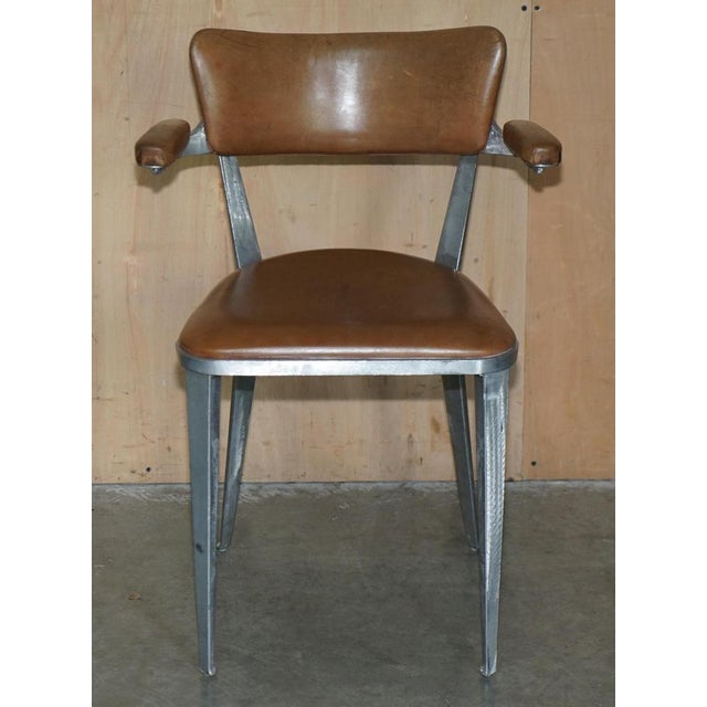 BA3 Chairs in Brown Leather by Ernest Race, 1950s, Set of 2 For Sale - Image 18 of 18