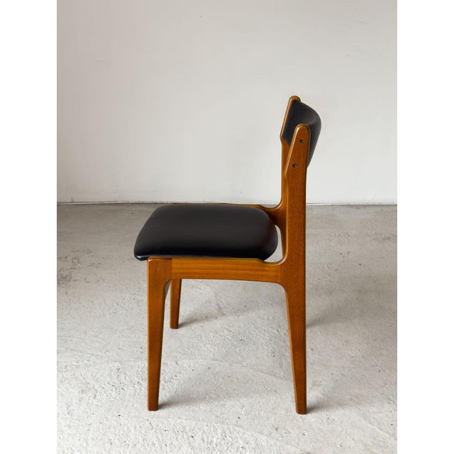 Teak Dining Chairs attributed to Erik Buch for Oddense Maskinsnedkeri, Denmark, 1960s, Set of 4 For Sale - Image 14 of 18