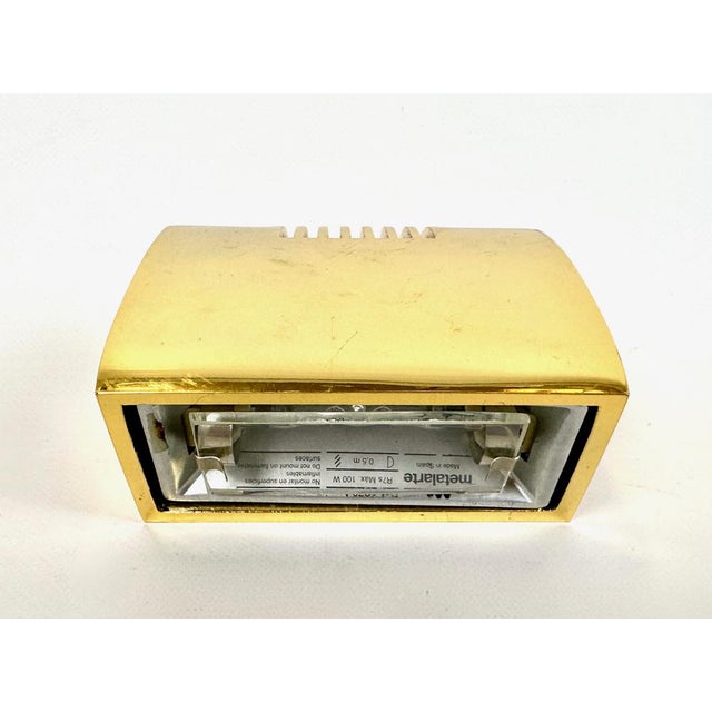 Brass Arqui Sconce by Arch M. Sergi and Oscar Devesa for Metalarte, 1980s For Sale - Image 18 of 18