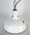 White Industrial White Enamel Factory Pendant Lamp from Abolite, 1960s For Sale - Image 8 of 17