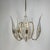 1980s Large Brass and Murano Glass Leaves Chandelier, Italy, 1980s For Sale - Image 5 of 11