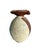 Vintage 1970s Signed Brutalist Art Studio Pottery Vase / Mid Century Stoneware Baluster Trumpet Drip Glaze Vase For Sale In Cleveland - Image 6 of 11