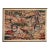 Large Abstract Folk Art Acylic Painting "Magdalenian Magike" by T. Dalton. 1977 For Sale