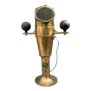 Solid Brass U.S. Navy Ship's Binnacle