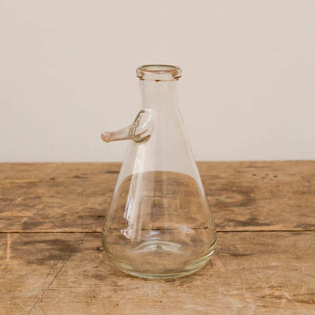 American Late 20th Century Lab Glass Mini Beaker Vessel For Sale - Image 3 of 4