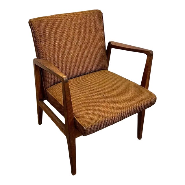 Mid Century Modern Jens Risom Arm Chair For Sale