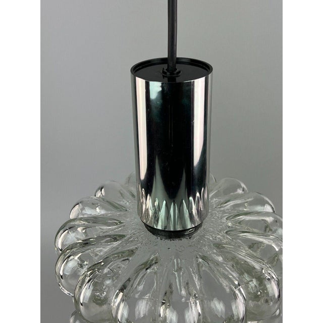 1970s Mid-Century Space Age Hanging Lamp in Bubble Glass, 1970s For Sale - Image 5 of 16