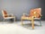 Animal Skin Vintage Bjarred Armchairs from Ikea, 2001, Set of 2 For Sale - Image 7 of 10