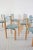 Chairs by Kurt Thut for Thut Möbel, Set of 4, in Flawless conditions. Designed 1980 to 1989 This piece has an attribution...