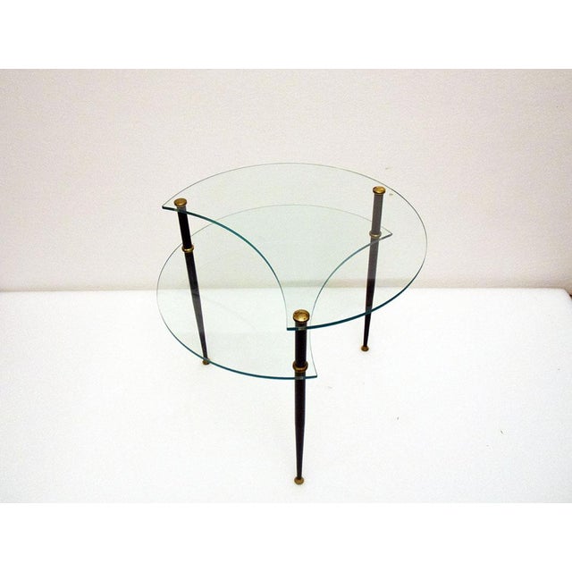 1960s Asymmetrical Coffee Table by Edoardo Poli for Vitrex, 1960s For Sale - Image 5 of 11