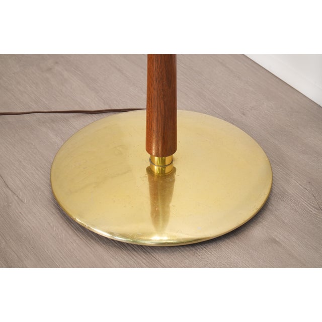 1960s 1960s Gerald Thurston for Lightolier Torchiere Floor Lamp For Sale - Image 5 of 9