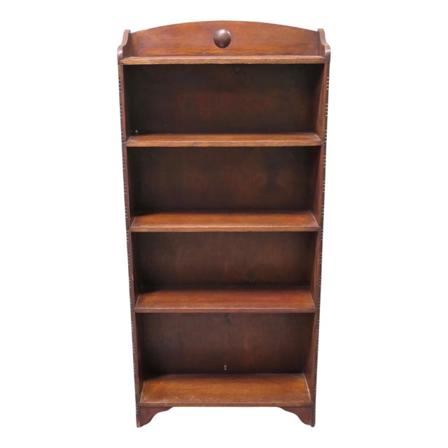 Art Deco Bookcase with Mouldings, 1930 For Sale