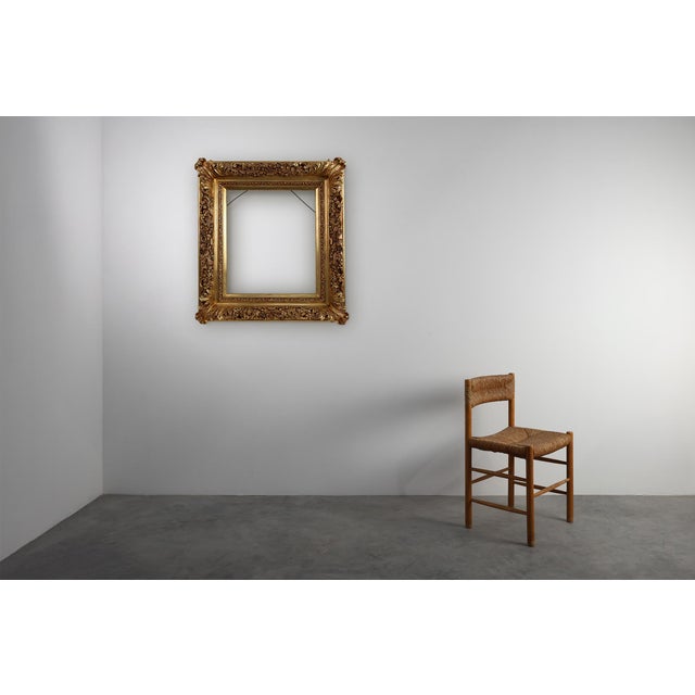 Louis XV Gilded Frame, Belgium, 1850s For Sale - Image 3 of 11