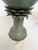 Japanese Vintage Green Ceramic Urn Jars – Pair For Sale - Image 3 of 10