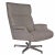 Room & Board Beau Custom Swivel Chair With Ottoman From Room & Board For Sale - Image 4 of 13