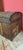 Metal Antique Travel Trunk in Wood, 1890s For Sale - Image 7 of 13
