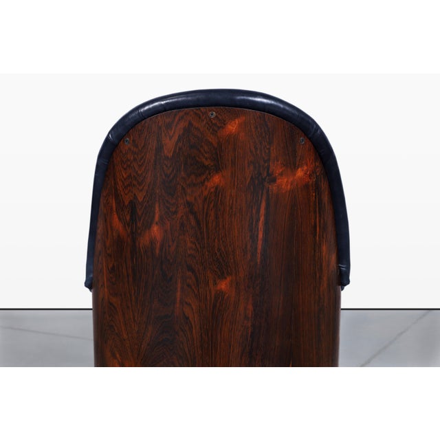 Mid-Century Modern Brazilian Rosewood Dining Table & Chairs by Plycraft For Sale - Image 12 of 16